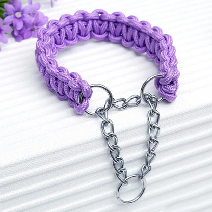 Durable Nylon Dog Collar for Medium to Large Dogs