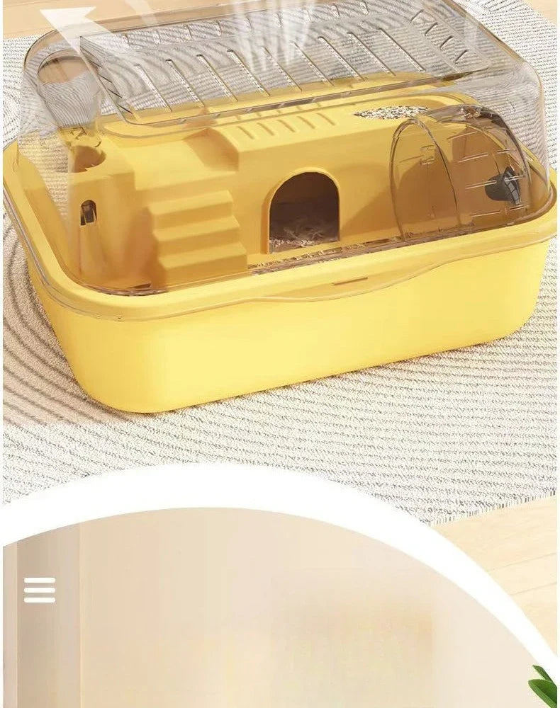 Large Hamster Cage with Acrylic Panels
