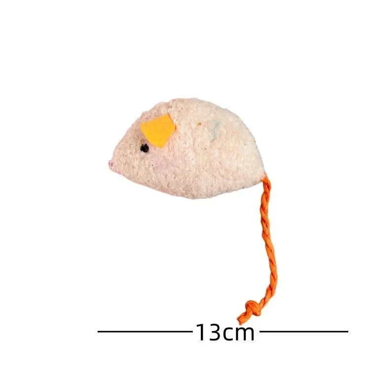 Catnip Mouse Toys with Rattle