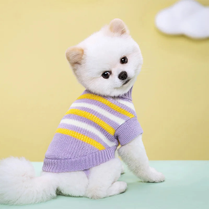 Soft Turtleneck Pet Sweater
