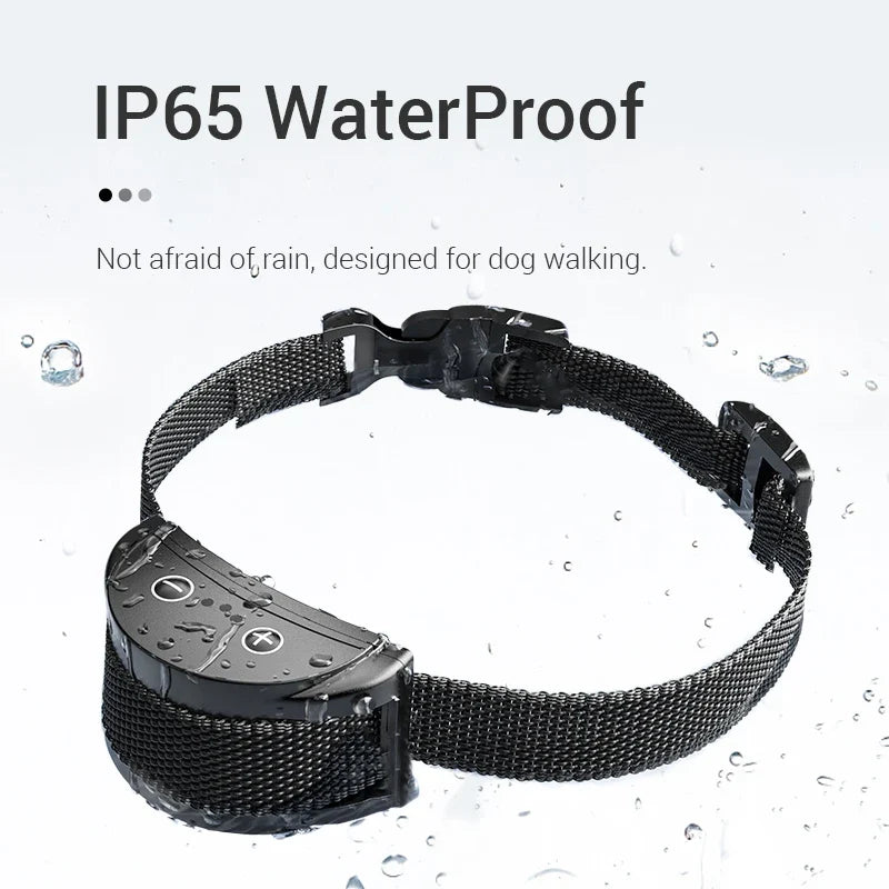Intelligent Dog Training Collar - Rechargeable Bark Control System