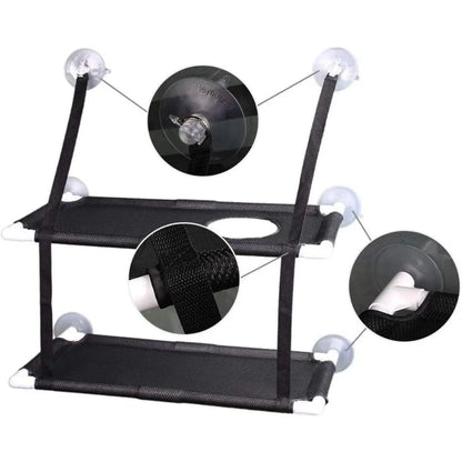 Cat Window Perch & Hammock with Strong Suction Cups