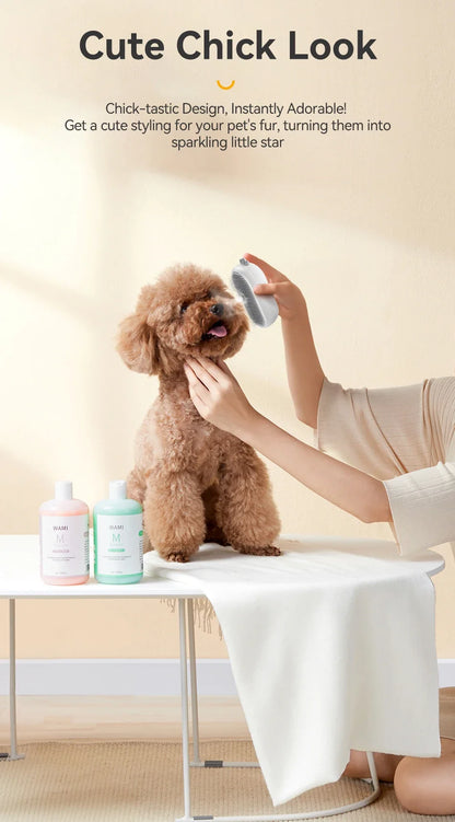 Electric Steam Pet Brush - Hair Removal Comb for Cats & Dogs