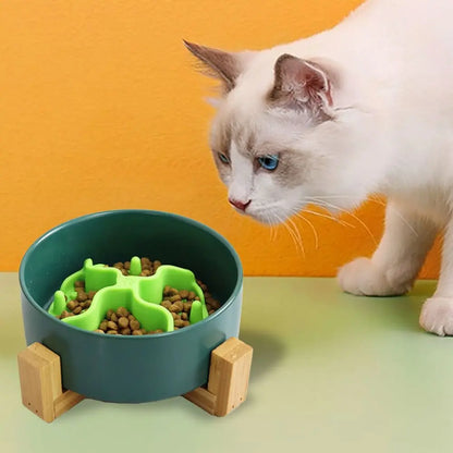 Silicone Slow Feeder Bowl Insert with Suction Cups