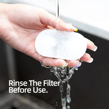 Water Fountain Replacement Filters - 2L Stainless Steel Pet Fountain Purifier