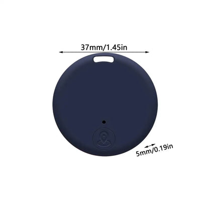 Round Bluetooth Anti-Lost Tracker Tag for Pets, Keys & Bags