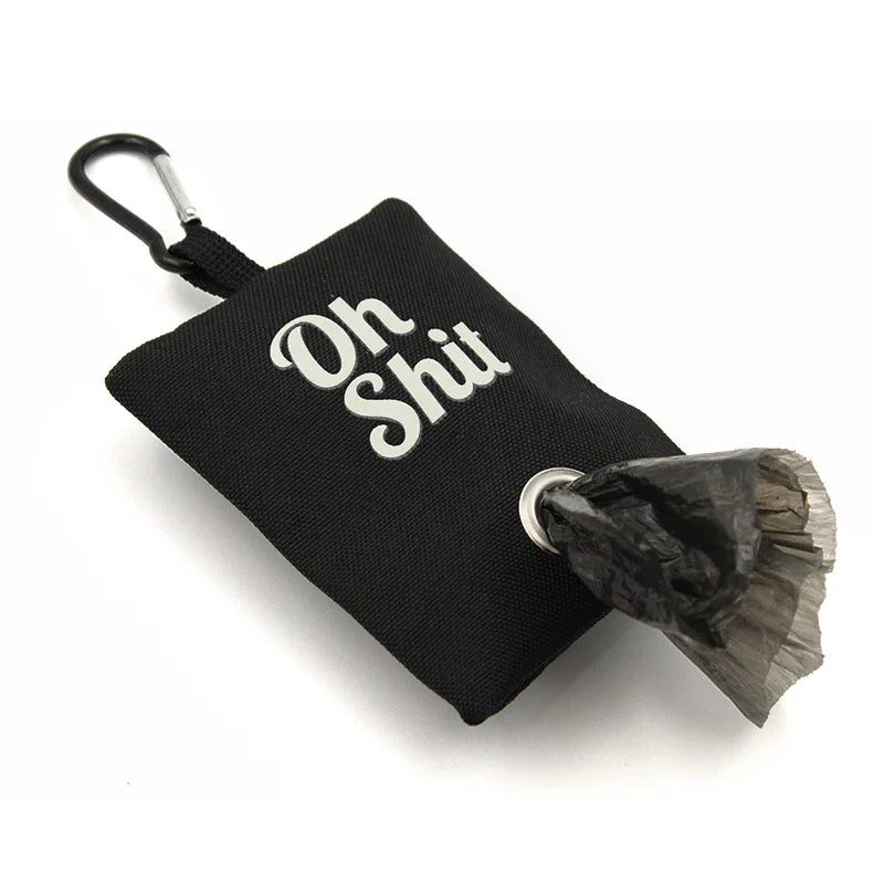 Canvas Dog Poop Bag Dispenser