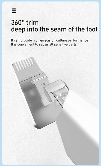 Professional Pet Hair Trimmer - Electric Dog Grooming Clippers