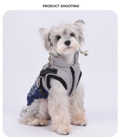 Reflective Winter Vest Harness Jacket for Dogs & Cats