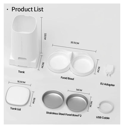 Smart WiFi Automatic Cat Feeder with Remote Control