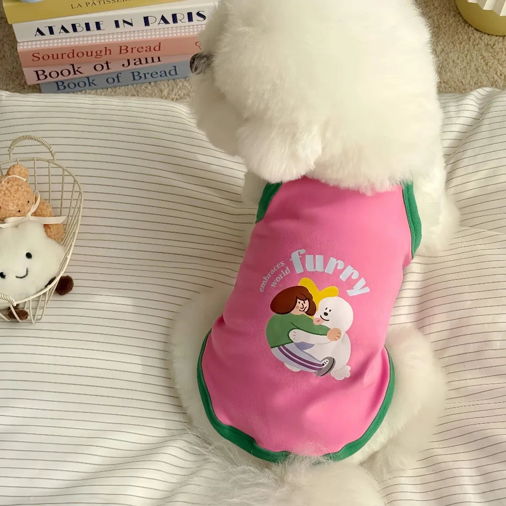 2-in-1 Cooling Slip Dress & Vest for Small Dogs & Cats | Breathable Summer Princess Skirt for Chihuahuas & Puppies