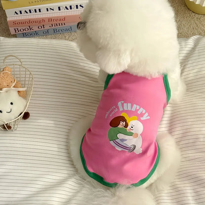 2-in-1 Cooling Slip Dress & Vest for Small Dogs & Cats | Breathable Summer Princess Skirt for Chihuahuas & Puppies