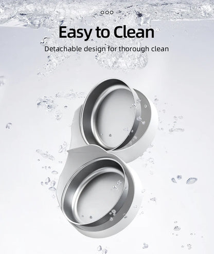 Stainless Steel Single & Double Bowl Accessories For 4L Automatic Pet Feeder Cat Food Dispenser Without Pet Feeder