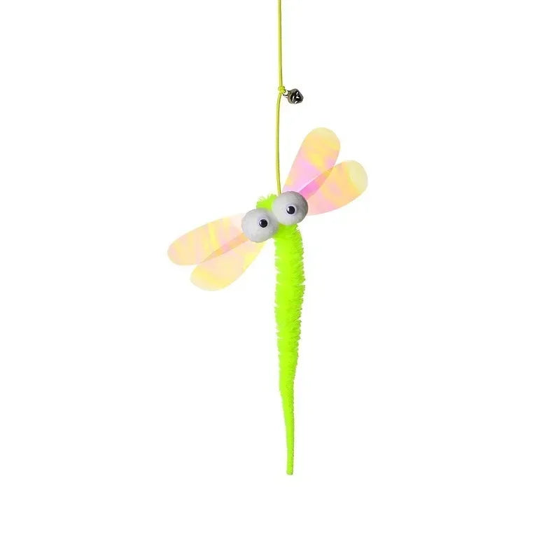 Cat Elastic Rope Toy with Bell and Door Hanger