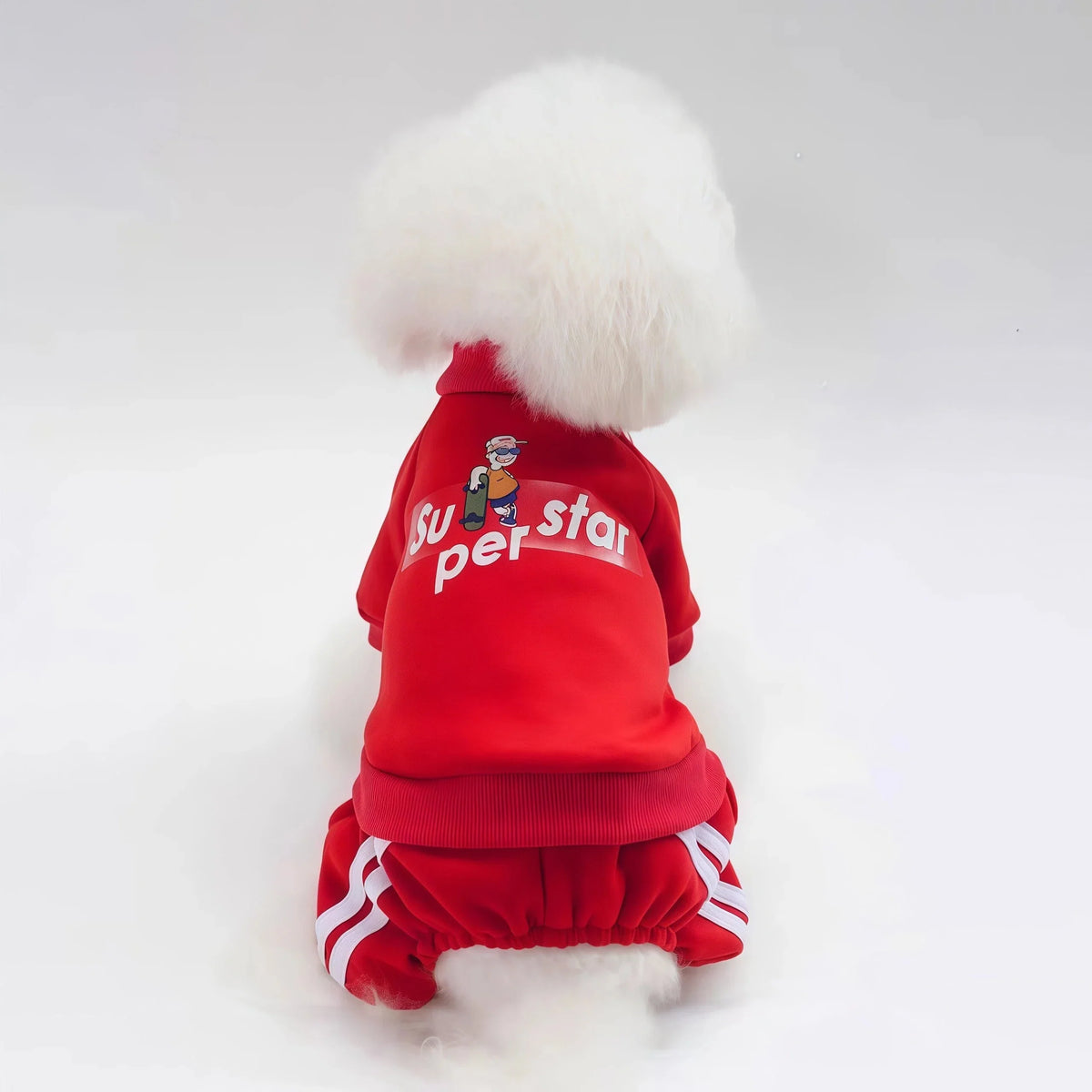 Fleece Hoodie Jumpsuit for Dogs & Cats