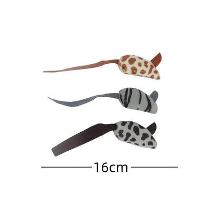 Catnip Mouse Toys with Rattle
