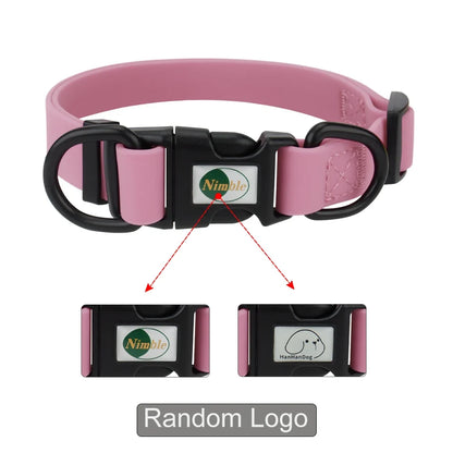 Waterproof Adjustable Pet Collar for Dogs & Cats