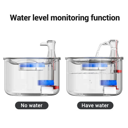 Premium Stainless Steel Cat Water Fountain with Smart Motion Sensor