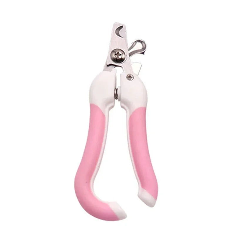 Professional Stainless Steel Pet Nail Clipper for Dogs & Cats