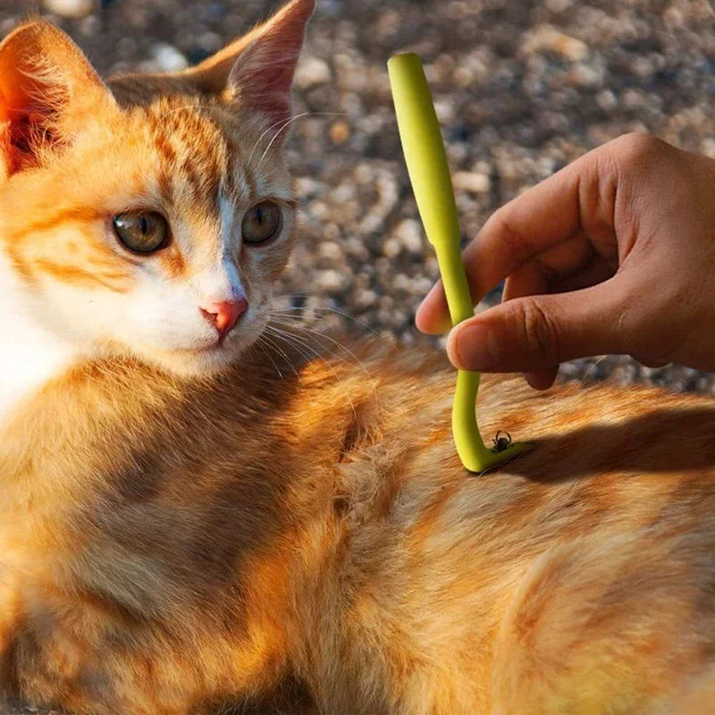 Tick and Flea Remover Tool Set for Cats and Dogs