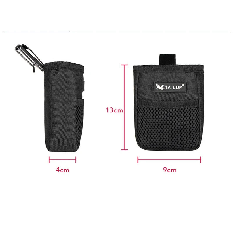 Dog Training Treat Pouch - Hands-Free Waist Bag for Obedience & Agility Training