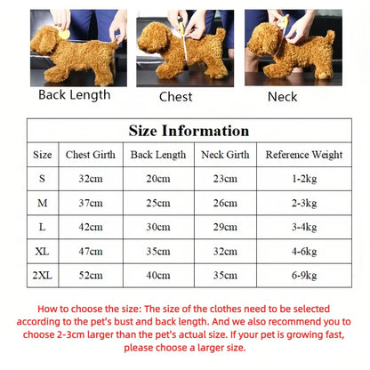 Soft Fleece Jacket & Warm Coat for Small & Medium Dogs & Cats